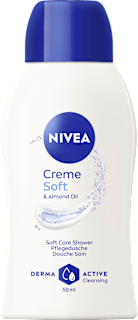 NIVEA Soft Feuchtigkeitscreme im Tiegel, Reisegröße, 50 ml