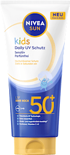 NIVEA SUN lait solaire enfants sensible protection UV quotidienne FPS 50+ (100 ml)