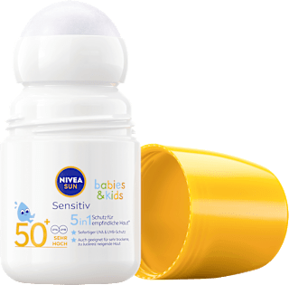 NIVEA SUN Roll-on solaire Bébés & Enfants Sensible SPF 50+ (50 ml)