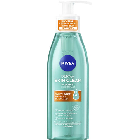 NIVEA Derma Skin Clear Reinigungsgel (150 ml)