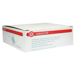 Nobacutis 1er compresses de pommade 10x10 cm (50 pièces)