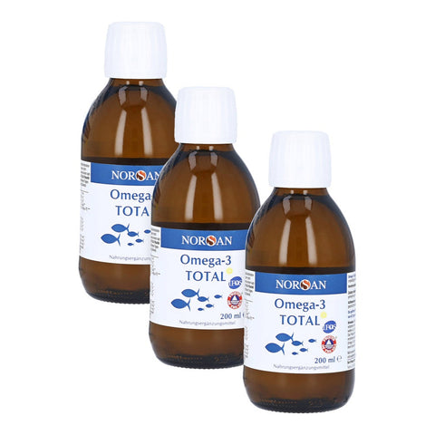 Norsan Omega-3 Total flüssig (3 x 200 ml)