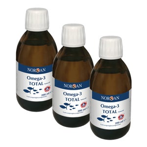 Norsan Omega-3 Total Naturell liquide (3 x 200 ml)