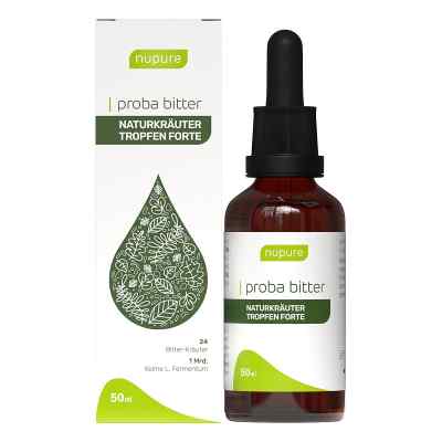 Nupure Proba gouttes amères aux herbes naturelles forte (50 ml)