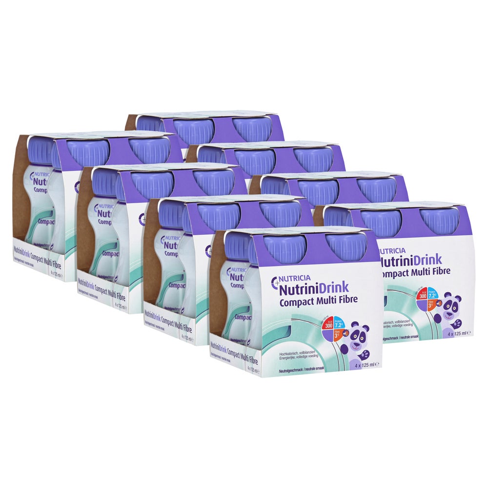 Nutrinidrink Compact Multifibre neutre (8x4x125 ml)