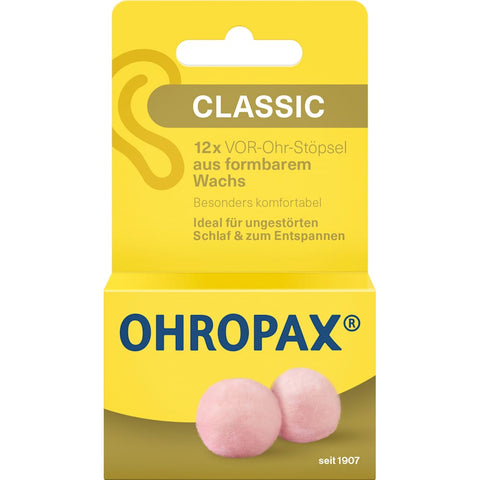 Ohropax Ohrstöpsel Classic (12 Stück)