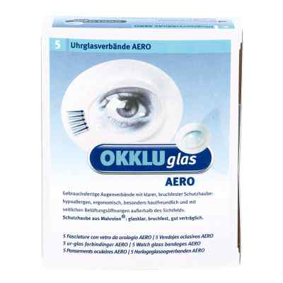 Okkluglas Aero Uhrglas-Wundverband (5 Stück)