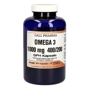 Gall Pharma Omega-3 1000 mg 400/200 GPH gélules (180 pièces)