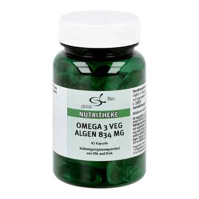11 A Nutritheke GmbH Omega-3 vegan Algenöl 834 mg Kapseln (45 Stück)