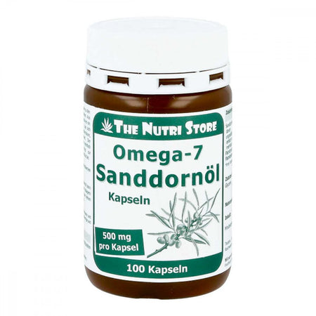 Hirundo Products Omega 7 huile d'argousier 500 mg bio gélules (100 gélules)