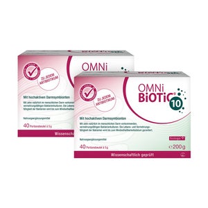 OMNi-BiOTiC 10 double pack (2 x 40 x 5 g)