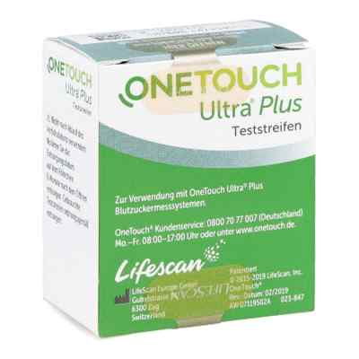 One Touch Ultra Plus bandelettes de test (1x50 pièces)