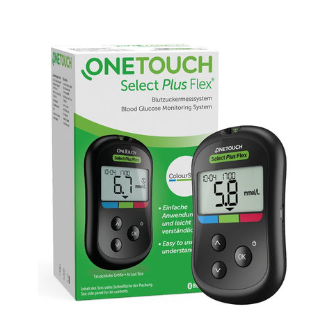 OneTouch Select Plus Flex Blutzuckermessgerät (mmol/L) 1 Stück