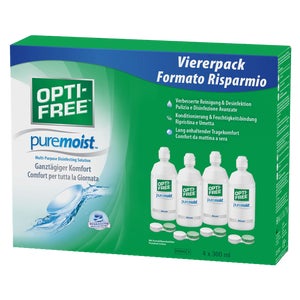 Opti-free Puremoist solution multifonctionnelle (4x300 ml)