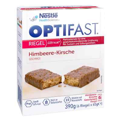 Optifast Himbeer-Kirsch-Riegel (6x65 g)