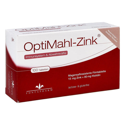 Optimahl Zink 15 mg Tabletten (100 Tabletten)