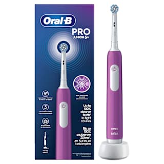 Oral-B Kids PRO Junior Elektrische Zahnbürste Lila, ab 6 Jahren (1 Stück)
