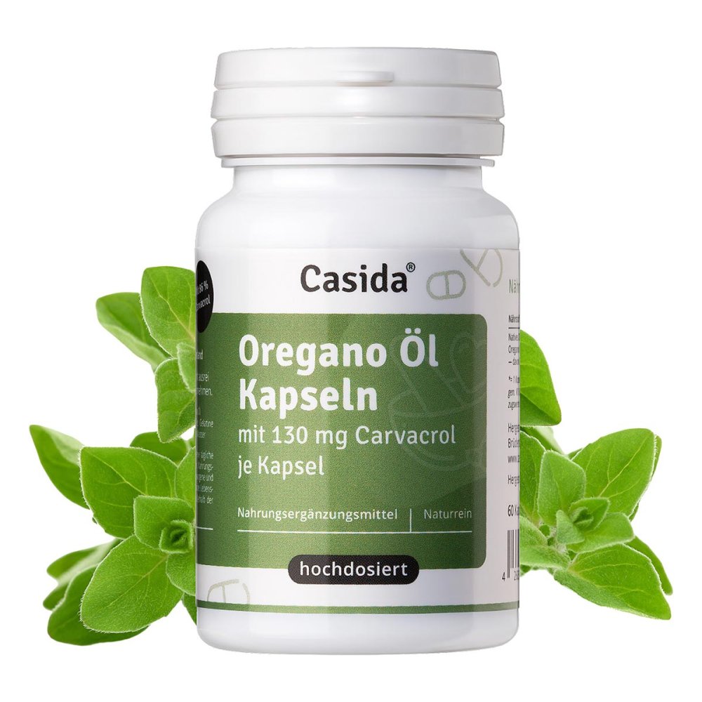 Casida Huile d'origan en gélules haute dose (60 gélules)