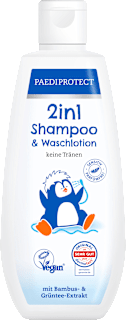 PAEDIPROTECT Bébé shampooing & lotion lavante 2 en 1 (200 ml)
