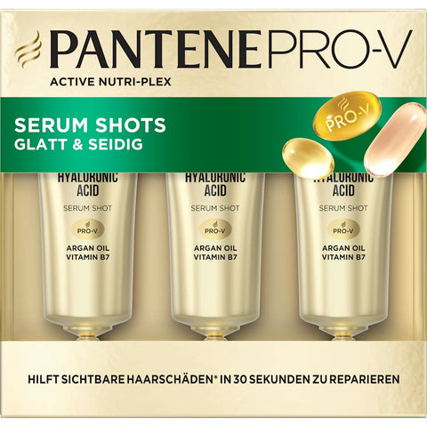 PANTENE PRO-V Rescue Shots Haarpflege Glatt & Seidig (3 x 15ml), 45 ml