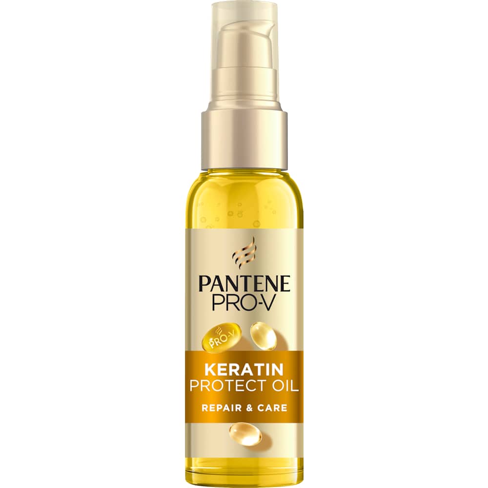 PANTENE PRO-V huile sèche à la vitamine E Keratin Protect réparation et soin (100 ml)