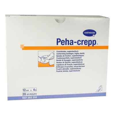 Peha Crepp bande de fixation 12 cm x 4 m (20 pièces)