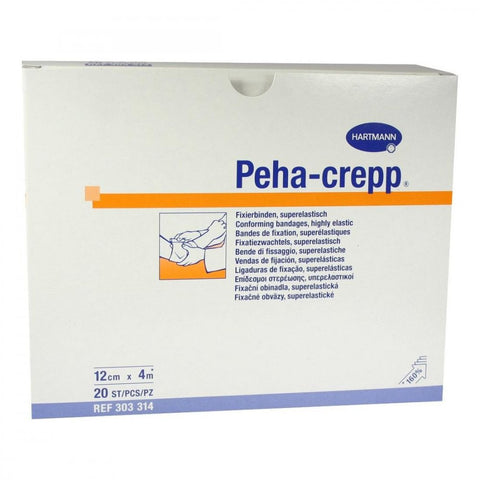 Peha-Crepp fixation bandage 12 cm x 4 m (20 pieces)
