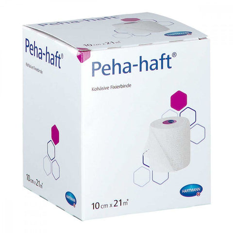 Peha-haft Fixierbinde latexfrei 10 cm x 21 m (1 Stück)