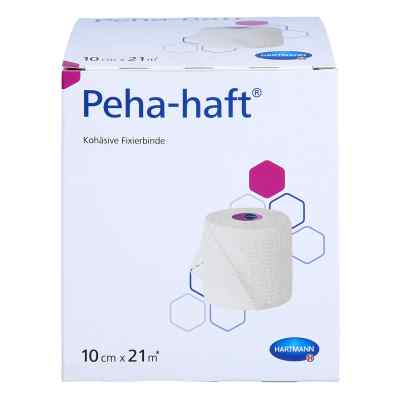 Peha-haft bande de fixation sans latex 10 cm x 21 m (1 pièce)