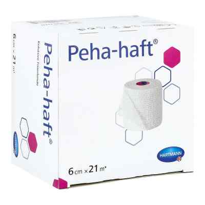 Peha-haft Fixierbinde latexfrei 6 cm x 21 m (1 Stück)