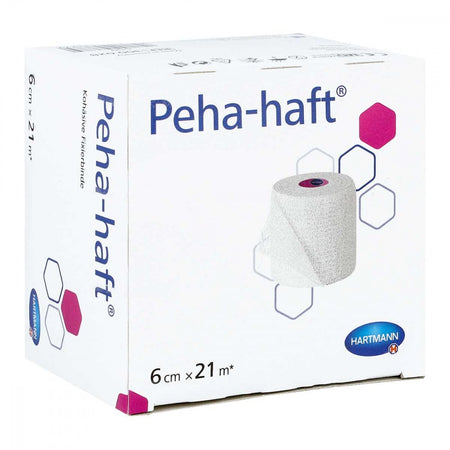 Peha-haft bandage de fixation sans latex 6 cm x 21 m (1 pièce)