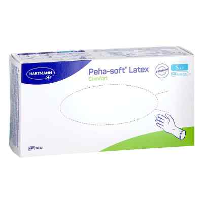 PAUL HARTMANN AG Peha-soft Latex Comfort gants d'examen non stériles, taille S (100 pièces)