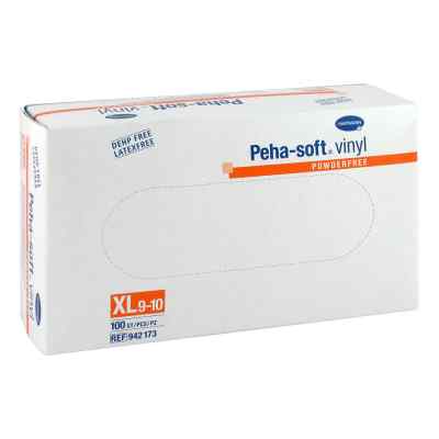 Peha Soft Vinyl-Untersuchungshandschuhe puderfrei unsteril XL (100 Stück)