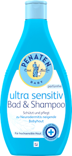 Penaten Bébé bain et shampoing ultra sensible (400 ml)