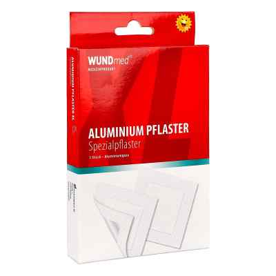 Axisis GmbH Aluminium-Gaze-Pflaster für Schürfwunden (3 Stück)