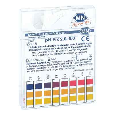 Ph-fix bâtonnets indicateurs pH 2,0-9,0 (100 pièces)