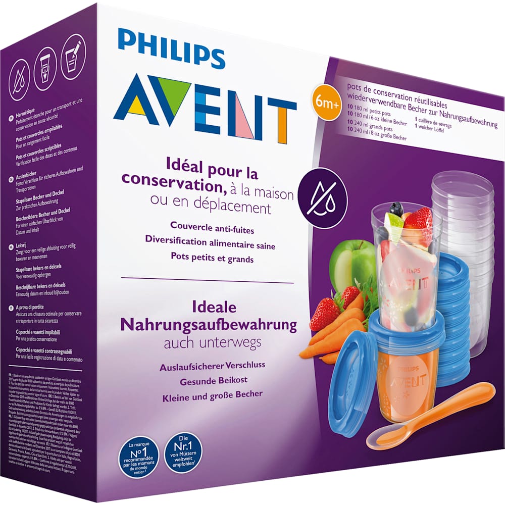PHILIPS AVENT Système de conservation des aliments (1 pièce)