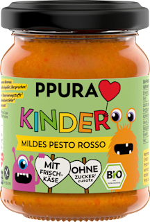 PPURA Pesto Rosso doux pour enfants (120 g)