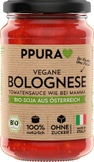 PPURA Sauce tomate bolognaise vegan (340 g)