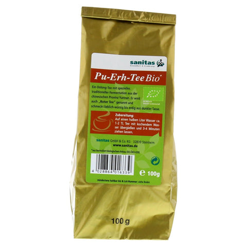 Sanitas Pu Erh Bio-Tee (100 g)