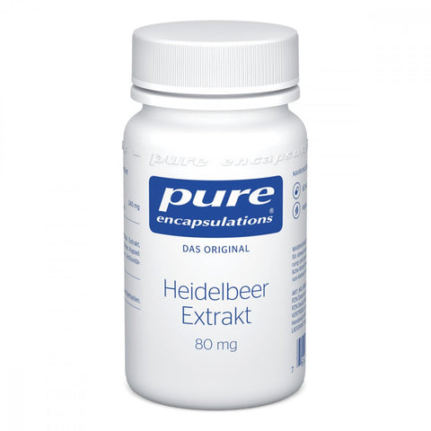 Pure Encapsulations extrait de myrtille 80 mg gélules (60 pièces)
