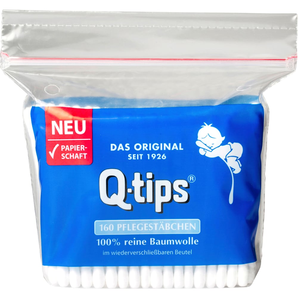Q-tips cotons-tiges recharge (160 pièces)