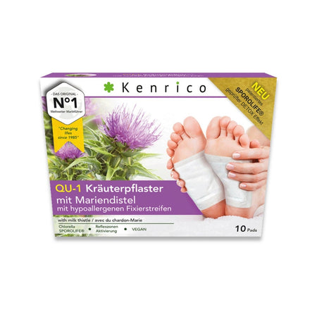 Kenrico QU-1 cataplasme aux plantes au chardon-Marie (10 pièces)