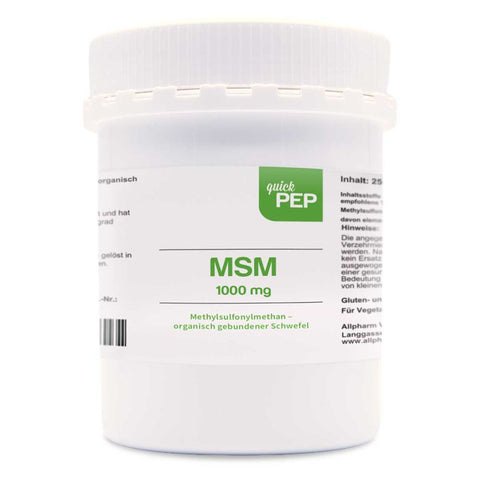 ALLPHARM Quickpep MSM 1,000 oral powder (250 g)
