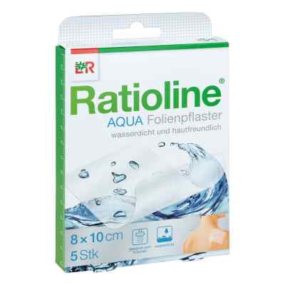 Ratioline aqua pansement pour douche 8x10 cm (5 pièces)
