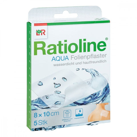 Ratioline aqua shower plaster 8x10 cm (5 pieces)