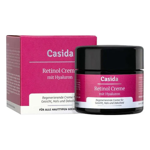Casida Creme mit Retinol und Hyaluronsäure (50 ml)