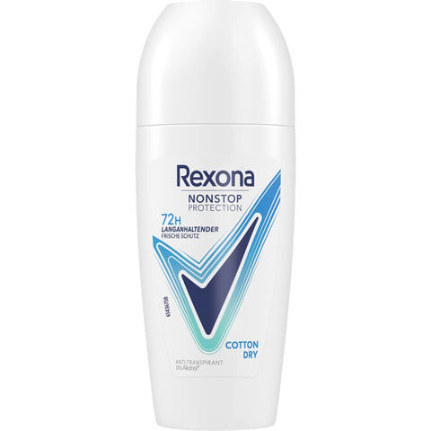 Rexona Antitranspirant Deodorant Roll-on Nonstop Protection Cotton Dry (50 ml)