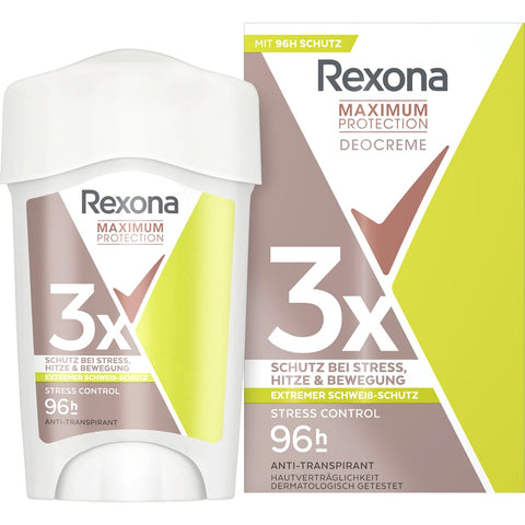 Rexona Maximum Protection Stress Control Anti-Transpirant Creme (45 ml)