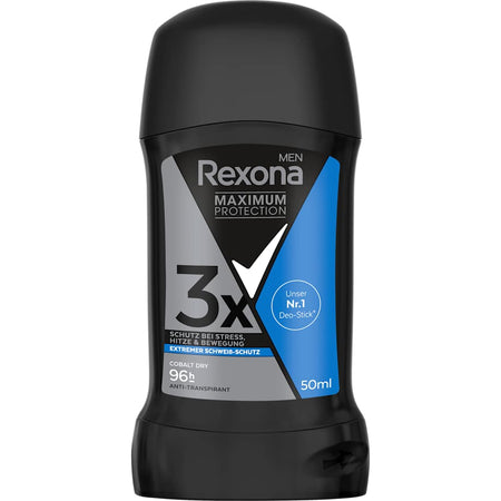 Rexona men Antitranspirant stick déodorant Maximum Protection Cobalt Dry (50 ml)